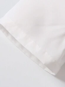 SHEIN 青少年男孩紳士2件套裝，短袖襯衫配蝴蝶結和吊帶褲，時尚生日派對、展覽和婚禮等場合穿著。 - 彩色 - 查看 3