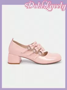 Dola Lovely 高跟鞋，時尚蝴蝶結細節