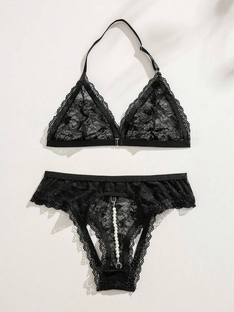 Women'S Lace Wireless Sexy Lingerie Set