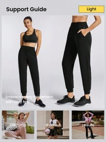 GLOWMODE Joggers De Bolsillo Con Cordones Ajustables De Modal Para Descansar Diariamente