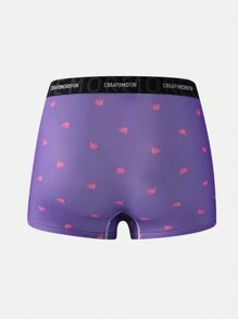 Bóxers Ajustados Con Estampado De Elefante Para Hombres - Multicolor - Ver 2