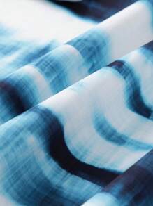 Men's Tie-Dye Pullover Sweatshirt - Dusty Blue - View 3