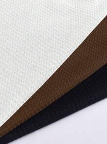 SHEIN Essnce Của phụ nữ Áo cao cổ Tay áo dài Áo liền quần chặt - Nhiều màu - Xem 4