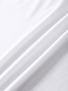 INAWLY 女性印有角色圖案的短袖t恤 - 白色 - 查看 3