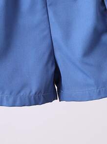 男婴 2024 年夏季新品 3 件套男婴多色字母印花运动短裤套装 - 彩色 - 查看 5