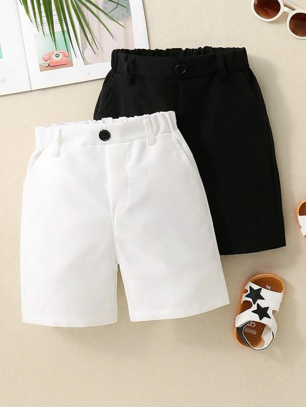 Souflis Souflis Young Boy Elastic Waist Shorts