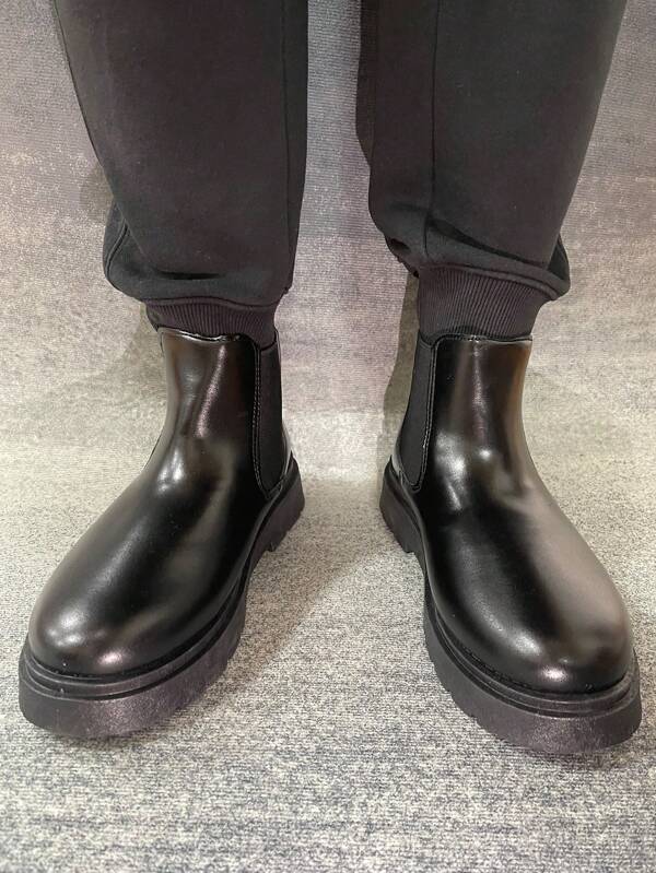 Stiefel Herren klassisch Chelsea Motorrad