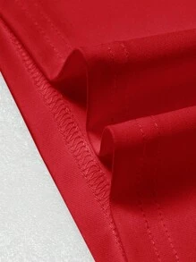 男童夏季帥氣小熊印花短袖t卹 - 紅色 - 查看 3