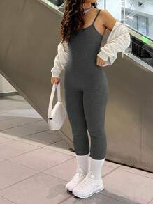 Đơn vị Nữ màu trơn - Màu xám đen - Xem 5