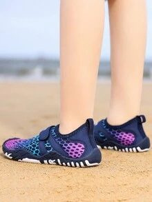 1pair Kids' Sports Water Shoes For Beach Play And Seaside Activities, Summer - Multicolor - View 3