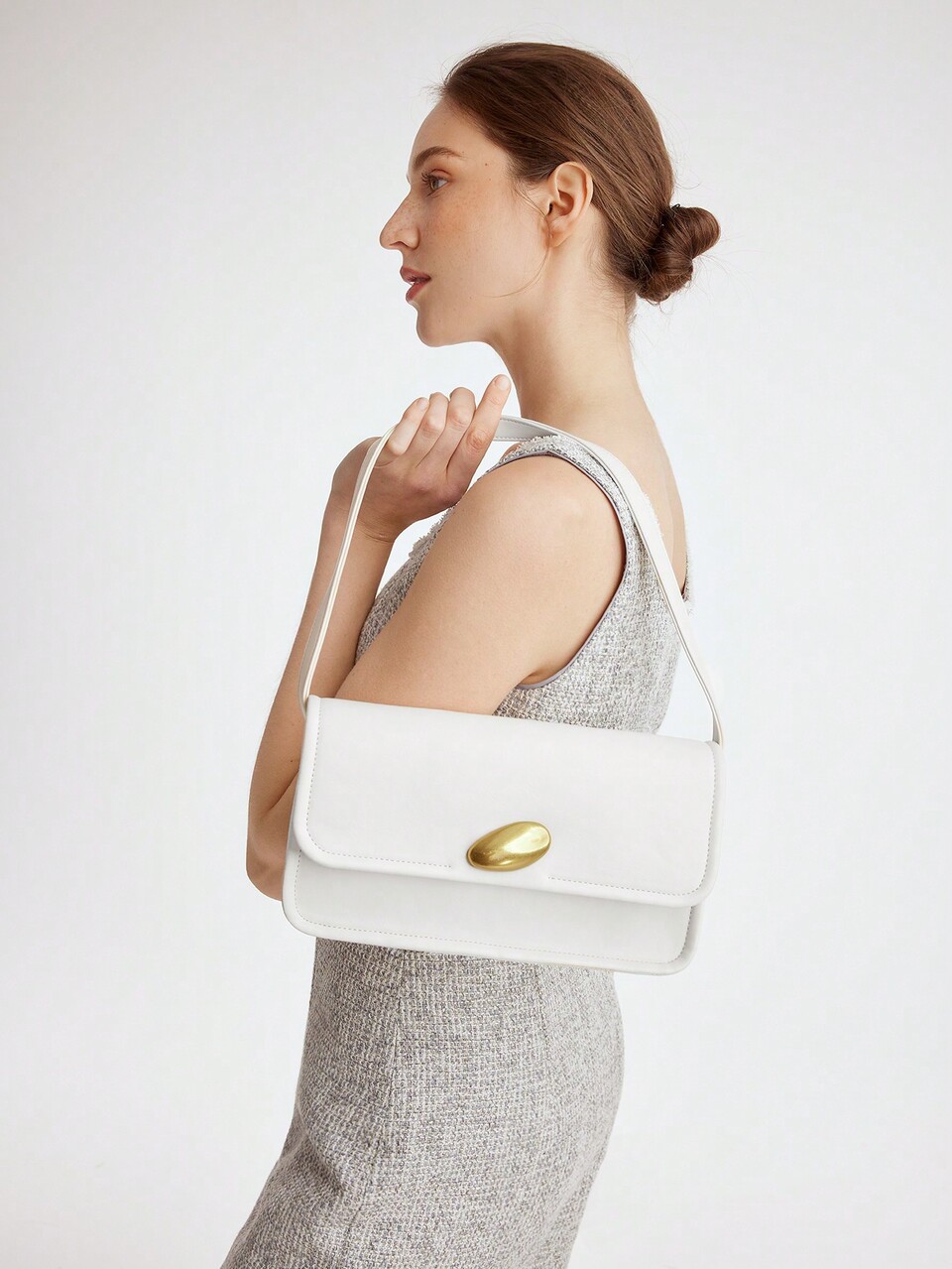 MOTF SOLID COLOR WOMEN'S SHOULDER BAG