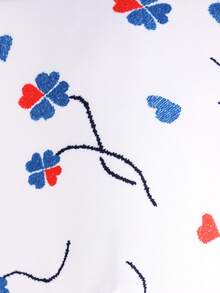 شورت بوكسر للرجال مطبوع بتصميمات هندسية بالألوان المتداخلة و بشكل قلب - متعدد الألوان - مشاهدة 4