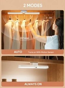 LED Under Cabinet Light Kitchen Light Cabinet Lighting With Motion Sensor Dimmable Under Cabinet Lighting Kitchen - Pink - View 3