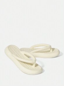 Đúng mốt Giày dép Với Retro Tồi tàn Chic Thiết kế Đối với Nhà  Sử dụng - trắng - Xem 2