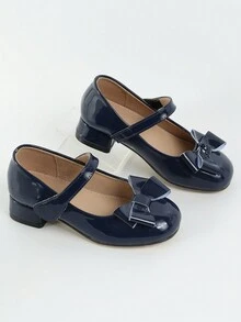 1 đôi Xanh Trẻ em Giày dép Cô gái Mùa Xuân Cao gót , Kích thước 1 - Màu xanh lam - Xem 8