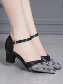 2024 New Fashion High Heel Shoes For Women - Black - View 3