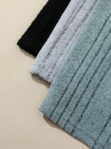 Camiseta De Manga Corta Con Botones Y Ajuste Informal Para Niño, Conjunto De Tres Piezas