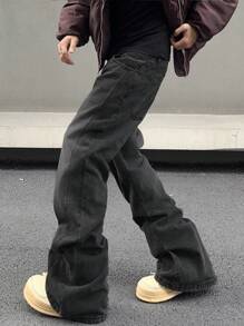 Manfinity EMRG 男士免洗褲,附有口袋 - 深灰色 - 查看 5