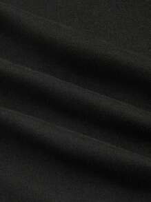 Veykashi 2 件套大码女式休闲短款背心，夏季修身短款 T 恤 - 黑與白 - 查看 8