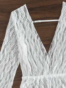 Swim Vcay 夏季海滩女士纯色露背系带比基尼套装