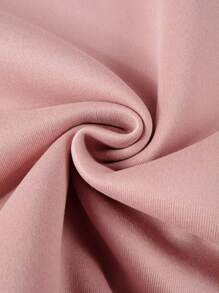 Manfinity EMRG 寬鬆男士蝴蝶和字母印花連帽運動衫 - 粉色 - 查看 5