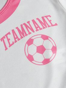 ROMWE Street Life Conjunto De Lencería Sexy De Fútbol - Multicolor - Ver 5