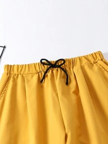 Teen Boys' Solid Color Cargo Pants