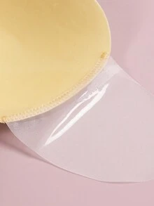 女式tpu前扣側翼胸貼（適用於婚禮季節） - 杏色 - 查看 5