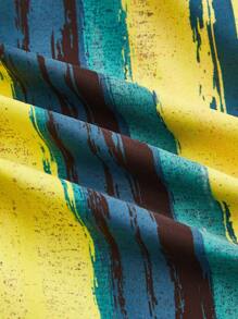 Vintamour 女士刷印頸後吊帶上衣