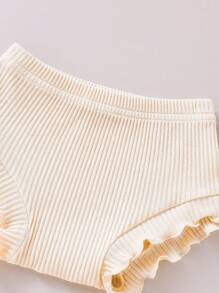 SHEIN Vintaside Kids 2入組寶寶女孩復古優雅可愛有趣的雛菊刺繡編織肩帶背心和短褲服裝，適用於春夏戶外活動