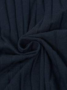 BizChic Women's Autumn Ribbed Halter Neck Blouse, Romantic, Elegant, Versatile, Business Casual, Suitable For Daily Wear, Office Wear, Teacher Outfit