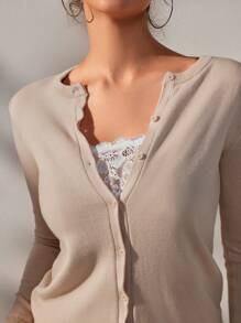 SHEIN Accessoires De Lingerie En Dentelle Sans Couture Grande Taille Pour Femme