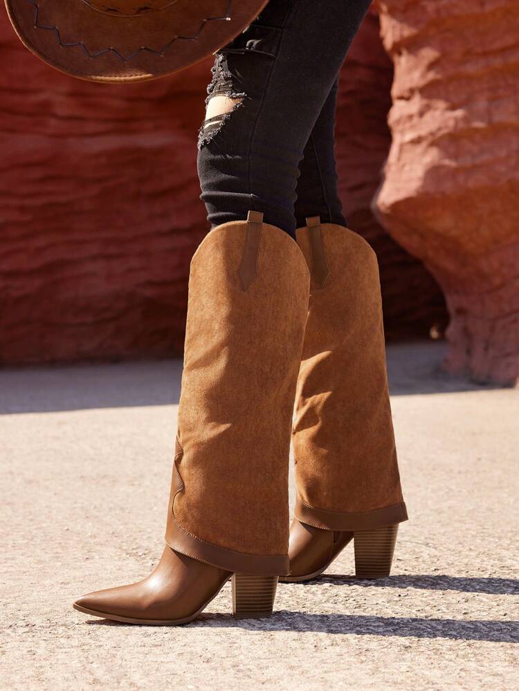 Women Over-The-Knee Boots, Suitable For Music Festivals, Christmas, And Halloween Outfits