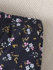 SHEIN 6pcs Infant Boys' And Girls' Casual Printed Gift Set For Spring And Autumn, Daily Wear - Multicolor - View 5