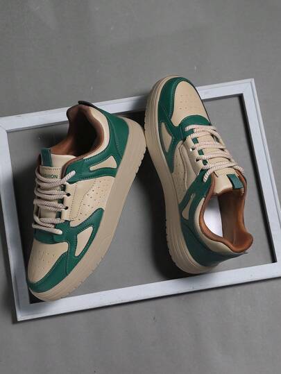 2025 Nya Herrsportskor, Moderiktiga Och Snygga Herrskor, Herrskor Med Snörning, Skateboardskor, Herrsportskor, Personliga Herrskor I Streetstil