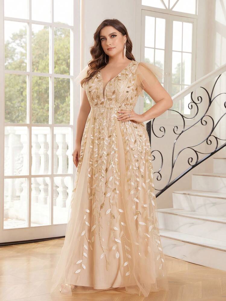 rose gold dress shein SHEIN BAE Rose Gold Dress Formal Dress Wedding Dress Guest Evening Dress  Long Dress Club Women Outfits Backless Dress