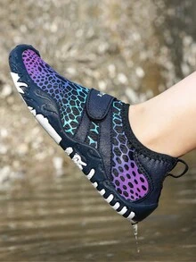 1pair Kids' Sports Water Shoes For Beach Play And Seaside Activities, Summer - Multicolor - View 4