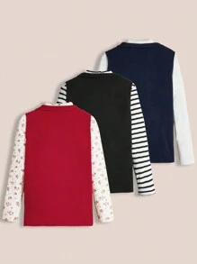 SHEIN LUNE Chaleco De Chaqueta De Mujer De Color Sólido - Multicolor - Ver 2