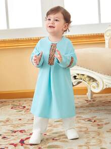 Infant Boys' Classic Blue-green Top For Spring - Multicolor - View 3