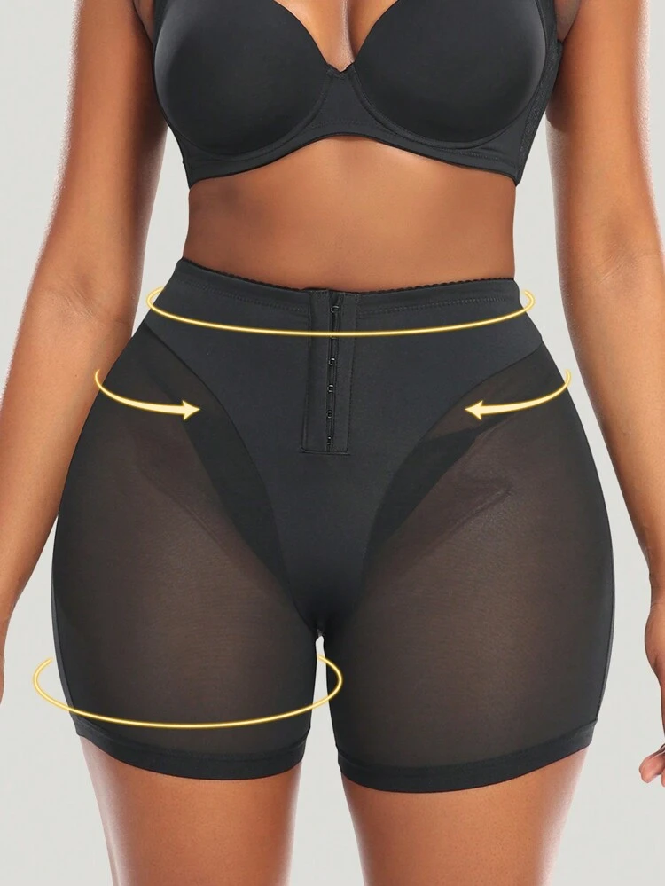 Women's Mesh Panel Shapewear Bottoms