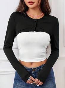 SHEIN EZwear 2-Piece Women's T-Shirt