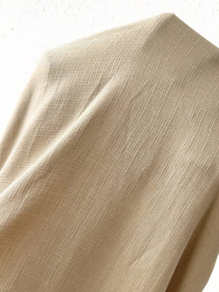 Solid Color Batwing Sleeve Jumpsuit