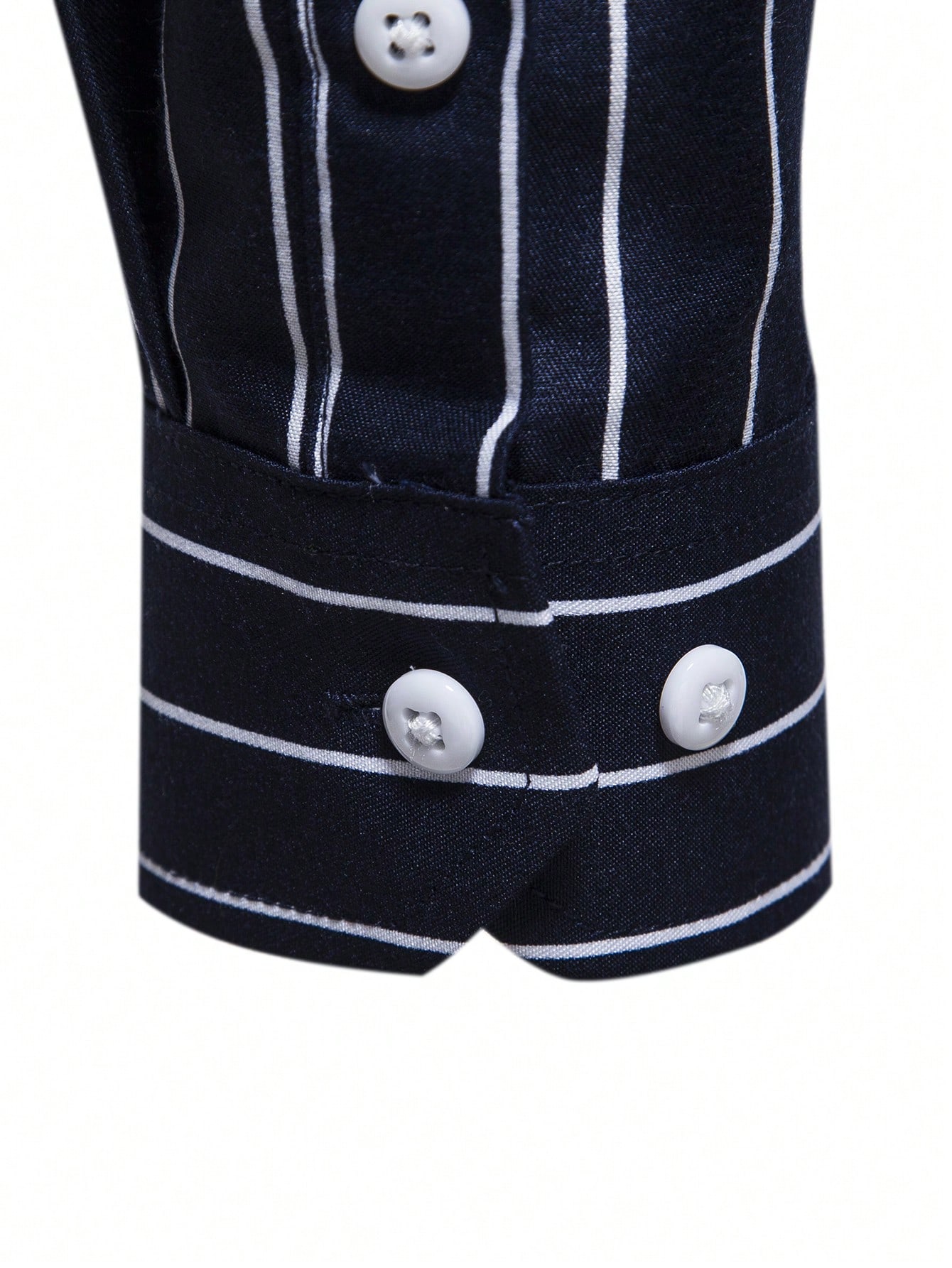 قميص رجالي أكمام طويلة بأزرار وخطوط، للموسم الخريف...