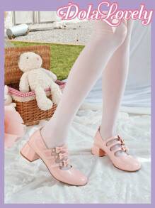 Dola Lovely 高跟鞋，時尚蝴蝶結細節