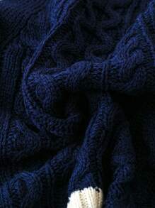 Flirla Plus Size Knitted Top With Button Detail And Halter Neck