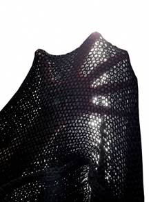 Flirla Elegante Vestido De Suéter Sin Mangas Con Huecos