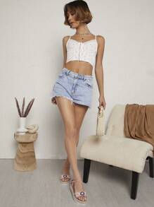 SHUZIA Women'S Blue Wedge Heel Platform Sandals - Pink - View 3