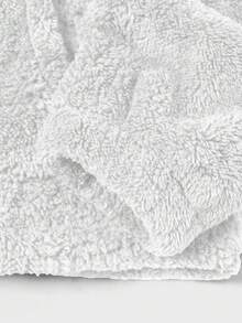 RueChic Men's Mountain Printed Fluffy Hoodie - White - View 4