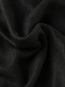 Calvaya 加大码袋鼠口袋保暖羊羔绒内衬卫衣，非常适合情人节 - 黑色 - 查看 4