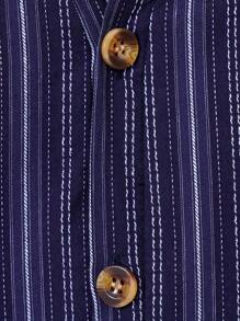 3pcs/Set Spring Summer Baby Boy Striped Jacquard Fabric Casual Outfit